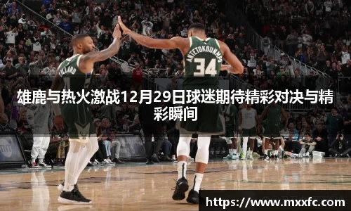 雄鹿与热火激战12月29日球迷期待精彩对决与精彩瞬间